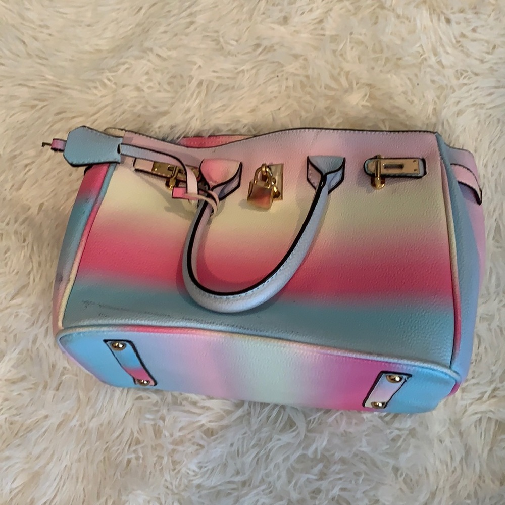 Rainbow handbag